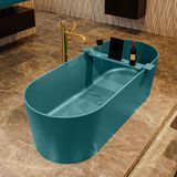 Mondiaz Noble vrijstaand bad solid surface 180x75cm kleur Smag