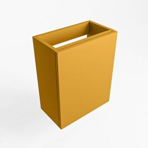 Mondiaz FOWY fonteinonderkast - 40x22x50cm - 1 deur - push to open - softclose - Ocher FOWYTO40Och1D