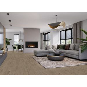 Vivafloors Oak 6504 3,195 m² | Klik PVC vloer | Hout look | Bruin