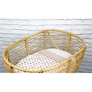 Wallabiezzz Baby deken  Wiegdeken  75x90cm - Regenboog Bruin