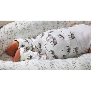 Wallabiezzz Babybroekje - Unisex - Olifant Grijs