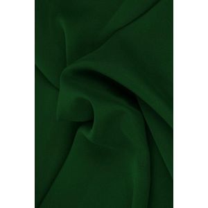 Chiffon stof - Donkergroen - 15 meter