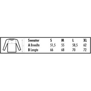 Kerst sweater grijs L - Ik ben je kerstcadeau - olijfgroen - soBAD. | Kersttrui soBAD. | kerstsweaters volwassenen | kerst hoodie volwassenen | Kerst outfit | Foute kerst truien