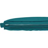 Hespéride Korai Stoelkussen met klittenband - Waterafstotend - Afneembare hoes - 40x40cm - Eendblauw