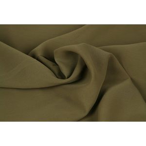 15 meter chiffon stof - Taupe - 100% polyester
