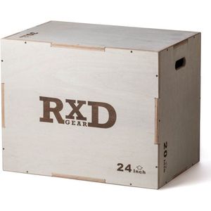 RXDGear - Wooden plyobox 3 in 1 Plyo box hout