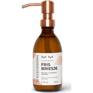 Natuurlijke Massage Olie - Fris Briesje - 250 en 500 ML