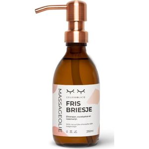 Geurwolkje®  Natuurlijke massage olie - Fris Briesje - 500 ML