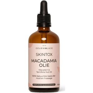 ® Skintox - Macadamia olie 100% natuurlijke basisolie 100 ml