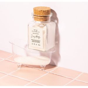 Geurwolkje®  Doorzettertje! - natuurlijk badzout met etherische olie en zeezout (150g)