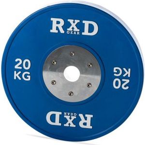 RXDGear - Competition bumper plate 20kg Olympische halterschijf