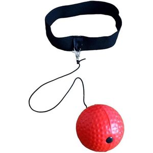 Boxing reflex ball | boksbal | 1 stuk | rood