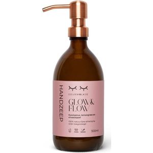 Handzeep - Glow & Flow - 250 en 500 ml - Plantaardig - Vegan