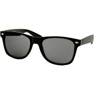 Heren Zonnebril - Dames Zonnebril - Zwart - Zwarte Glazen - UV400