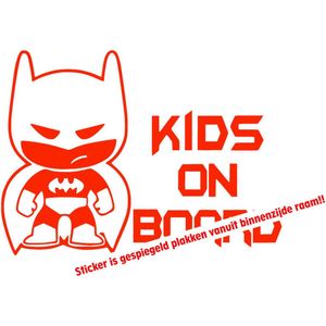 Autotoebehoren - Stickerloods Kids on Board sticker -autoraamsticker- On Board sticker 15x11cm