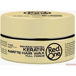 6x RedOne Haarwax – Matt Hair Wax Keratin