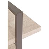 Wandkast | 3 planken | Staal | Industrieel | 90x33x102cm