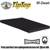 Jersey Zwart 140x200/220cm