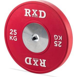 RXDGear - Competition bumper plate 25kg Olympische halterschijf