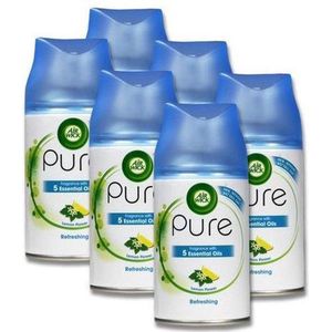 Air Wick - Luchtverfrisser - Navulling - Citroenbloesem - 250ml x 6
