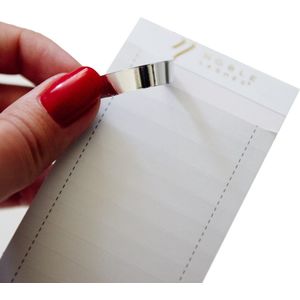 Silver Clean peel stickers | Noble Lashes | Wimperextensions