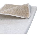 Jutta Matrasbeschermer 180x210 - 100% puur natuur Jute - Beschermt uw kostbare matras en bedbodem - Matrasonderlegger