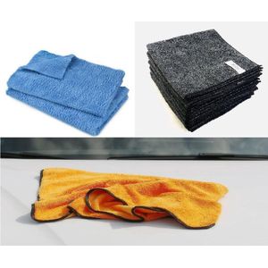 MAUS Auto droogdoek XL en set van 10 poetsdoeken interieur en exterieur