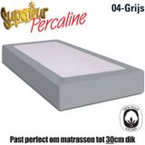 Superieur - 100% Katoenen Hoeslakens Tot 30cm - Parcaline Glad Katoen - Perfecte Pasvorm