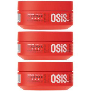 3x Schwarzkopf Professional Osis+ Flexwax 85 ml