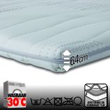 Comforter|topper NASA-VISCO-Traagschuim topmatras|6,5cm dik|CoolTouch VISCO VENTI-foam Topdek matras 160x220 cm