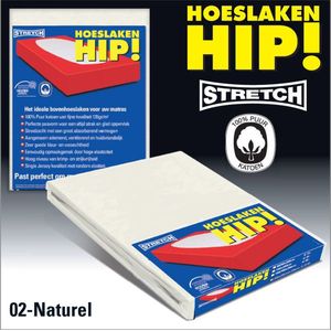 Hoeslaken - Wit - Katoen - 1 Stuk