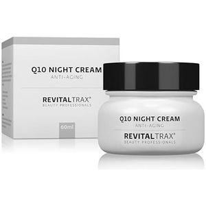 RevitalTrax® Q10 Anti-Aging Night Cream - Nachtcreme Voor Vrouwen en Mannen - Anti Rimpel - Voedend - Verstevigend - Huidverjonging - Q10 Ubiquinol