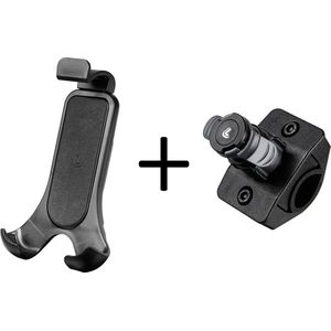 Opti-Handle stuurstang mount met universele smartphonehouder