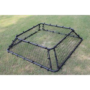 Rebounder 4-zijdig - Voetbal rebounder - Bouncer - Kickback - 130 x 130 cm - Ciclón Sports