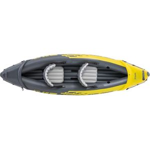 Intex Explorer K2 Kajak incl. peddels en opblaaspomp - Intex K2 Kayak