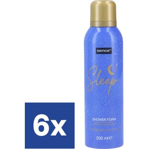 Sence Shower Foam Sleep - 6 x 200 ml