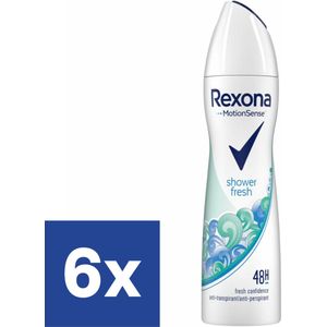 Rexona Shower Fresh deo Spray - 6 x 150 ml