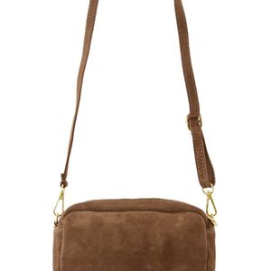 Teatro tas - Crossbody - Taupe - Suede