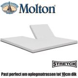 Harris&Darwin - Molton SplitTopper Hoeslaken Tot 10cm - Matrasbeschermer - Split Topmatras