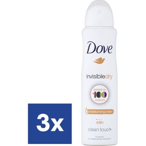 Dove Invisible Dry Deo Spray - 3 x 150 ml