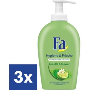 Fa Hygiëne & Fresh Handzeep Limoen & Gember - 3 x 250 ml