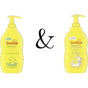 Zwitsal Shampoo & Zwitsal Bad- en Wasgel Lavendel – Duopak