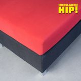 Hip! | 100% katoenen Jersey hoeslaken tot 30cm | Perfecte pasvorm | Stretch | Paars 160/180x200cm Lits-Jumeaux