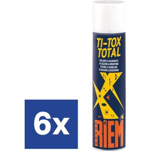 Riem Ti Tox Total Insecticide - 6 x 400 ml