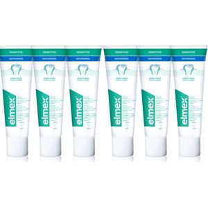 Elmex - Tandpasta - Sensitive Whitening - 6 x 75 ML
