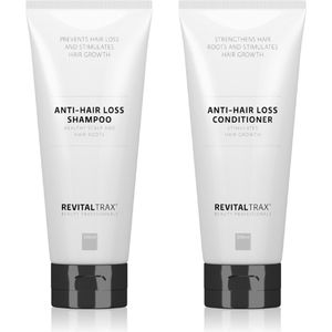 RevitalTrax® Anti-Hair Loss Set - Shampoo + Conditioner - Voordeelverpakking 2 x 200ml