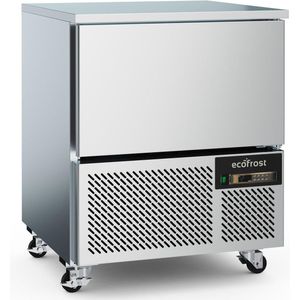 CombiSteel Gastro roestvrij staal Blast Chiller Blast Freezer 5x1/1GN 5x600x400 NL 15kg/cyclus - Roestvrij staal 79505235