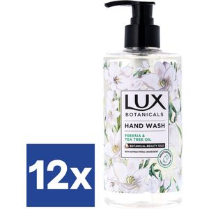 Lux Botanicals Freesia & Tea Tree Oil Handzeep - 12 x 400 ml