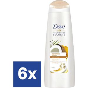 Dove Nourishing Secrets Restoring Shampoo - 6 x 250 ml