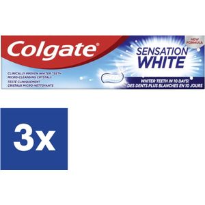 Colgate Sensation White Tandpasta - 3 x 75 ml